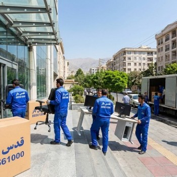 حمل اثاثیه اداری در سعادت آباد با اتوبار قدس